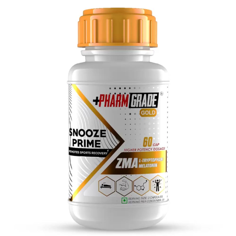 PharmGrade Snooze Prime ZMA Gold - 60 Tabs
