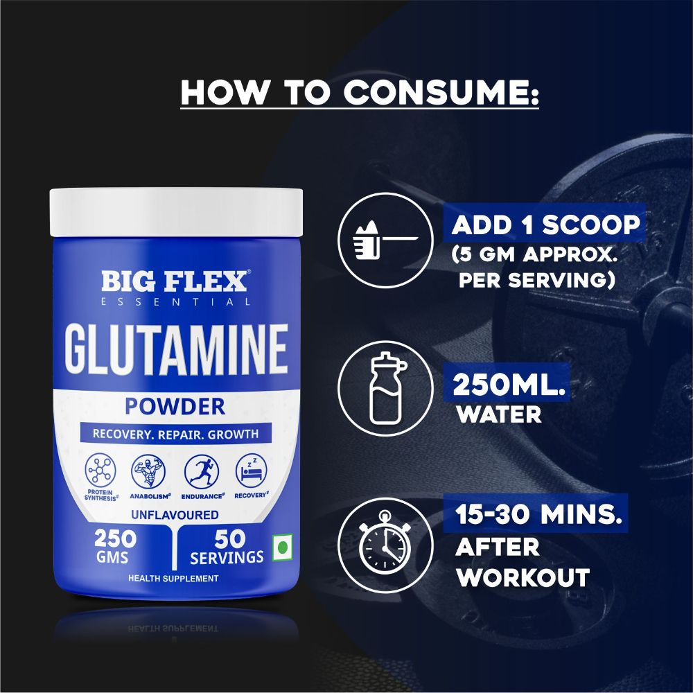 Bigflex Essential Glutamine Powder