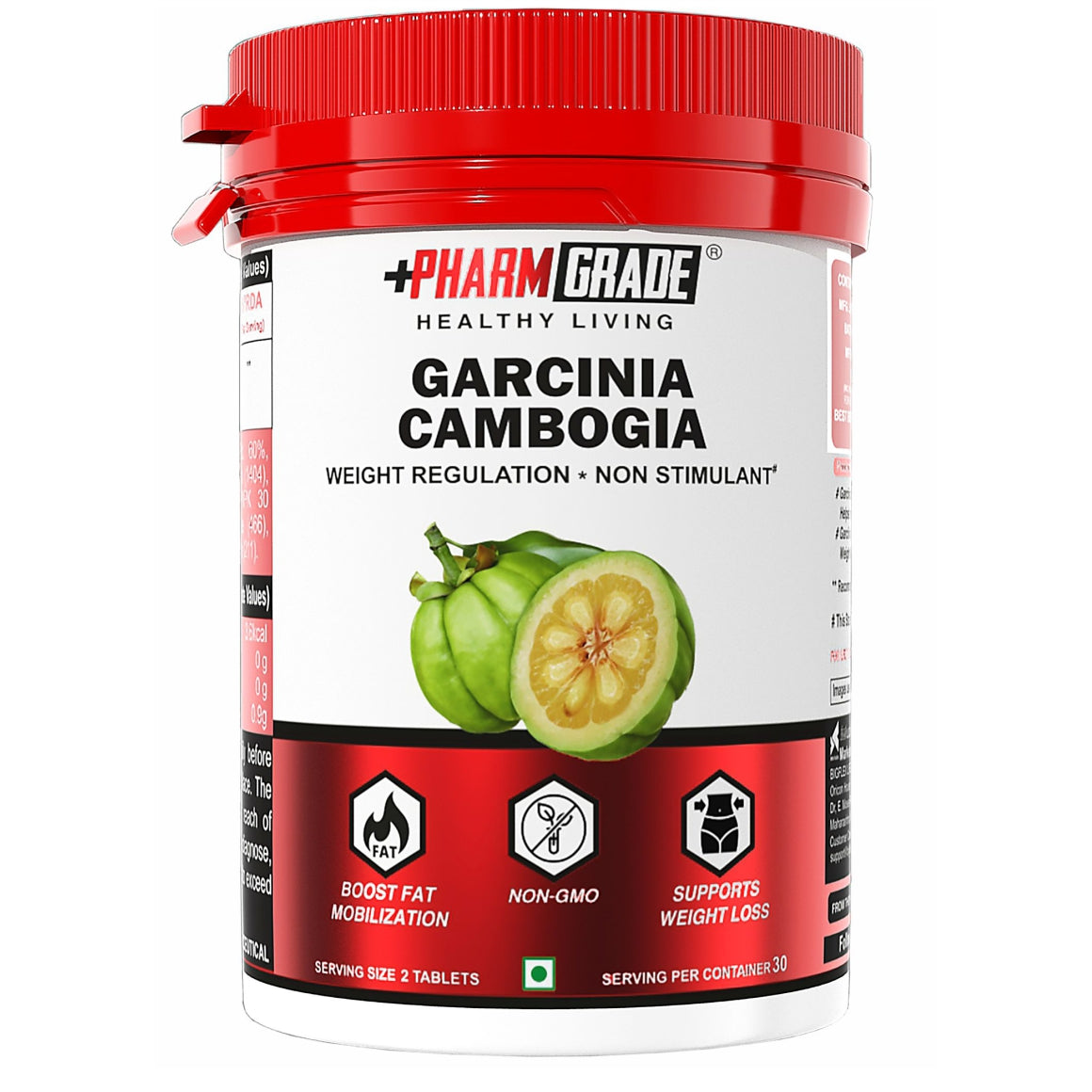 PharmGrade Healthy Living Garcinia Cambogia 1000mg - 60 Tabs (Expiry - Nov 2024)