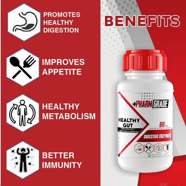 PharmGrade Healthy Gut - 60 Tabs