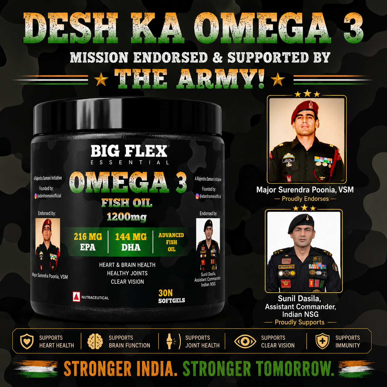 Omega 3X TIRANGA