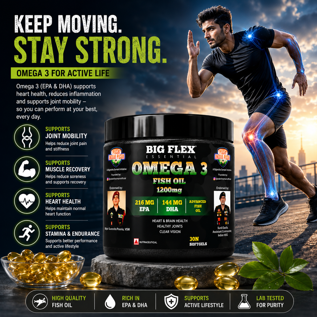Omega 3X TIRANGA