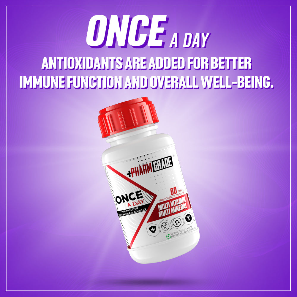 PharmGrade Multivitamin Once A Day - 60 Tabs