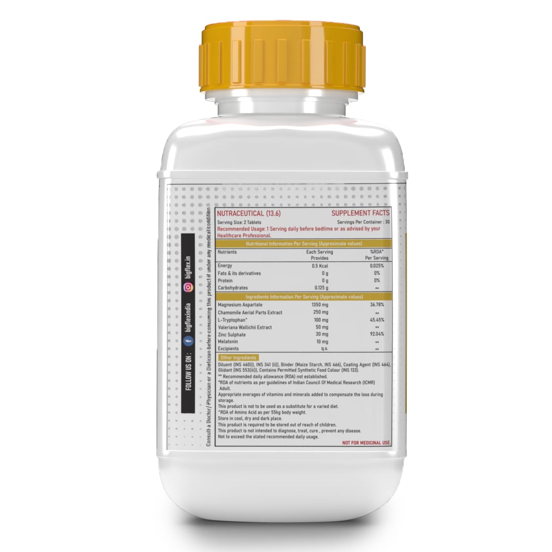 PharmGrade Snooze Prime ZMA Gold - 60 Tabs