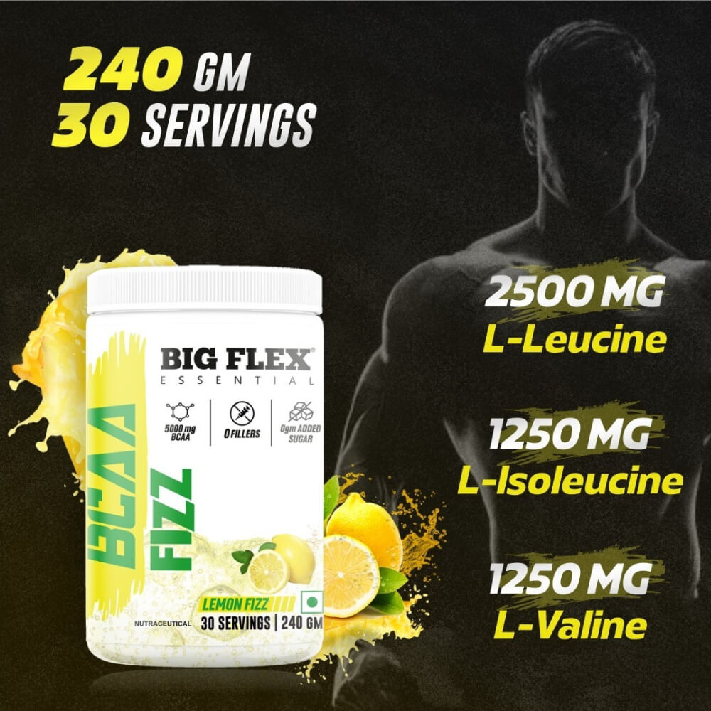 Bigflex Essential 5000mg BCAA Powder (240 Gm)