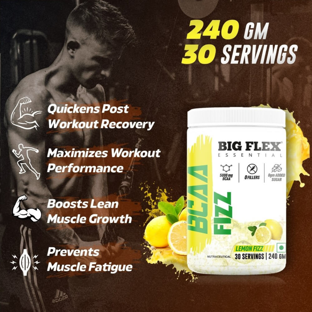 Bigflex Essential 5000mg BCAA Powder (240 Gm)