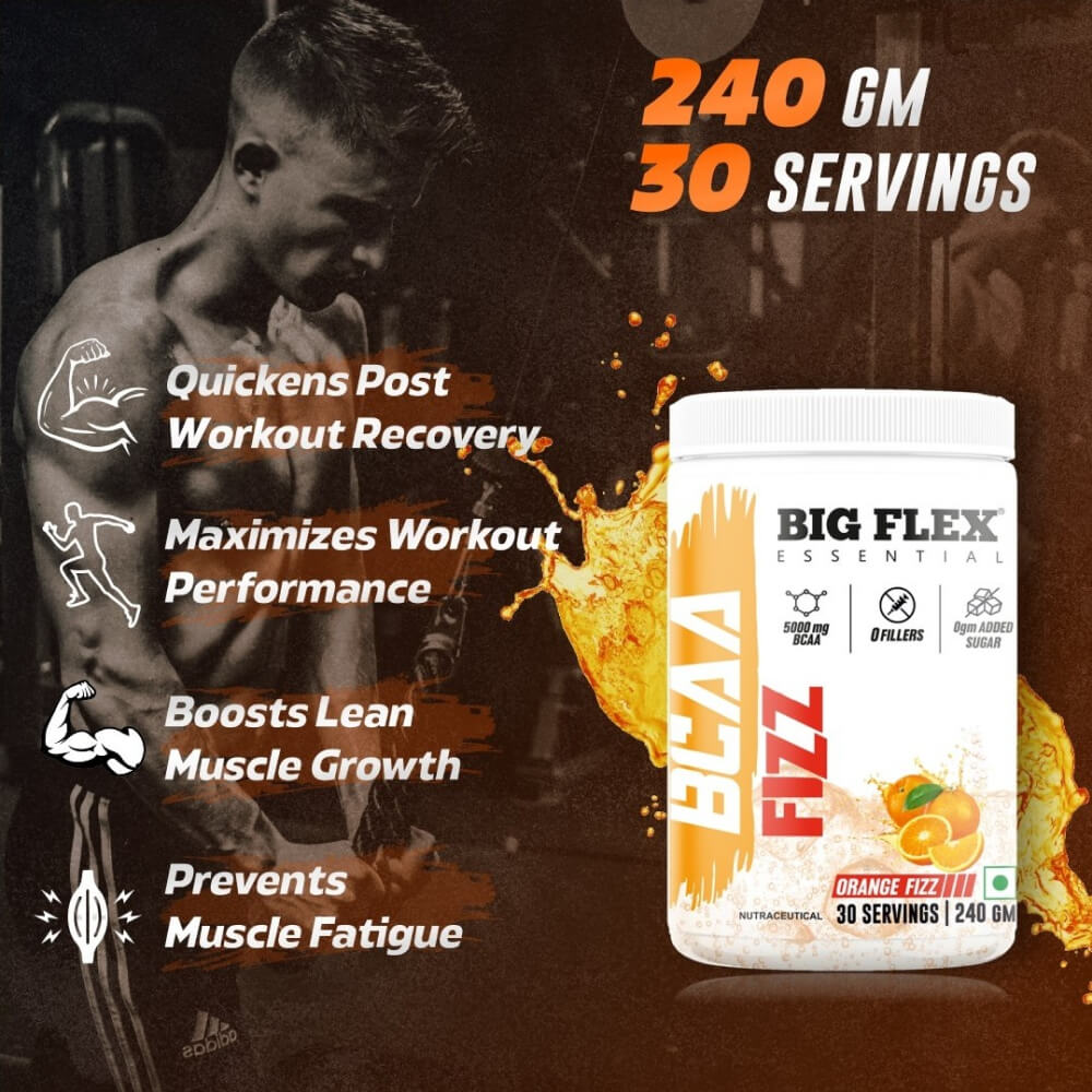 Bigflex Essential 5000mg BCAA Powder (240 Gm)