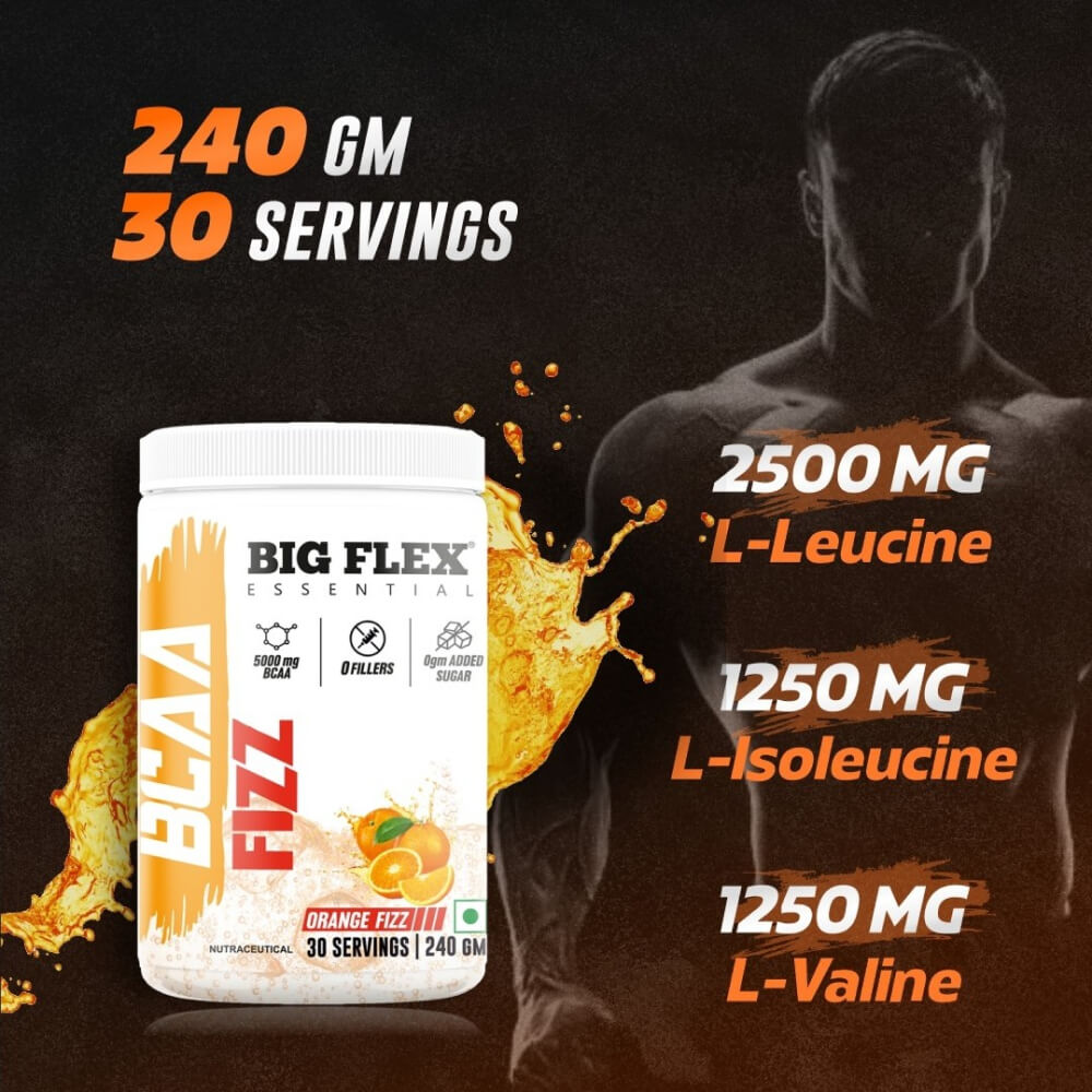 Bigflex Essential 5000mg BCAA Powder (240 Gm)