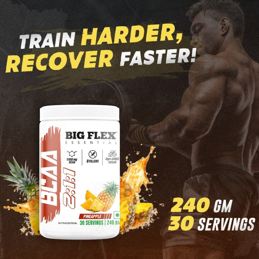 Bigflex Essential 5000mg BCAA Powder (240 Gm)