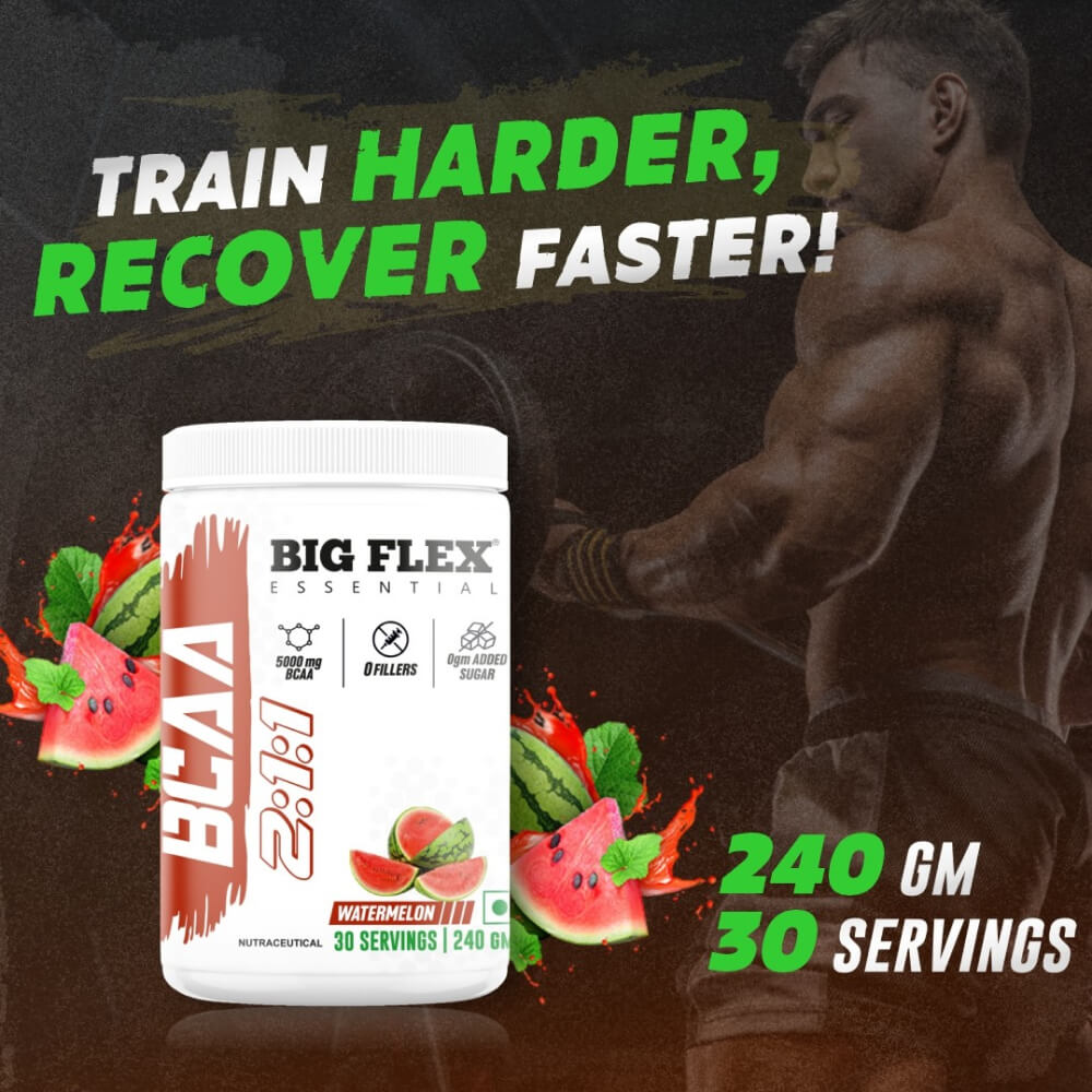Bigflex Essential 5000mg BCAA Powder (240 Gm)