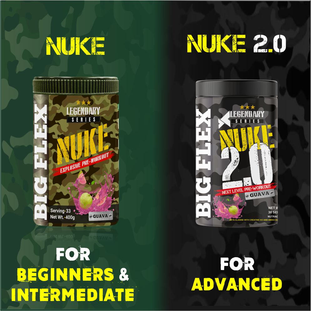 Bigflex Pre-Workout Nuke 2.0 Advanced Formulation