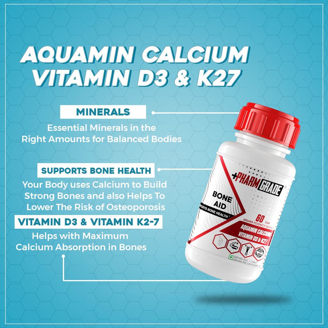 PharmGrade Calcium Bone Aid - 60 Tabs