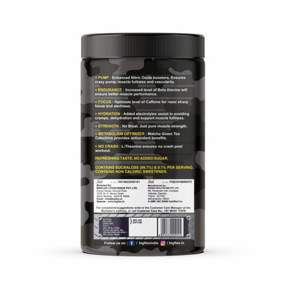 Bigflex Pre-Workout Nuke 2.0 Advanced Formulation