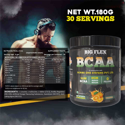 Bigflex BCAA 5000mg Powder ( 30 servings )