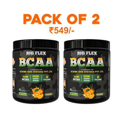 Bigflex Desh Ka BCAA Powder 5g Pure Bcaa Per Serving - Total 60 Servings
