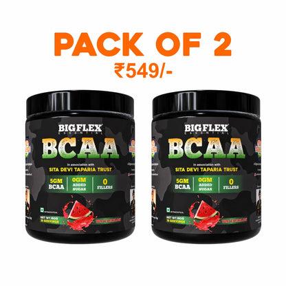 Bigflex Desh Ka BCAA Powder 5g Pure Bcaa Per Serving - Total 60 Servings