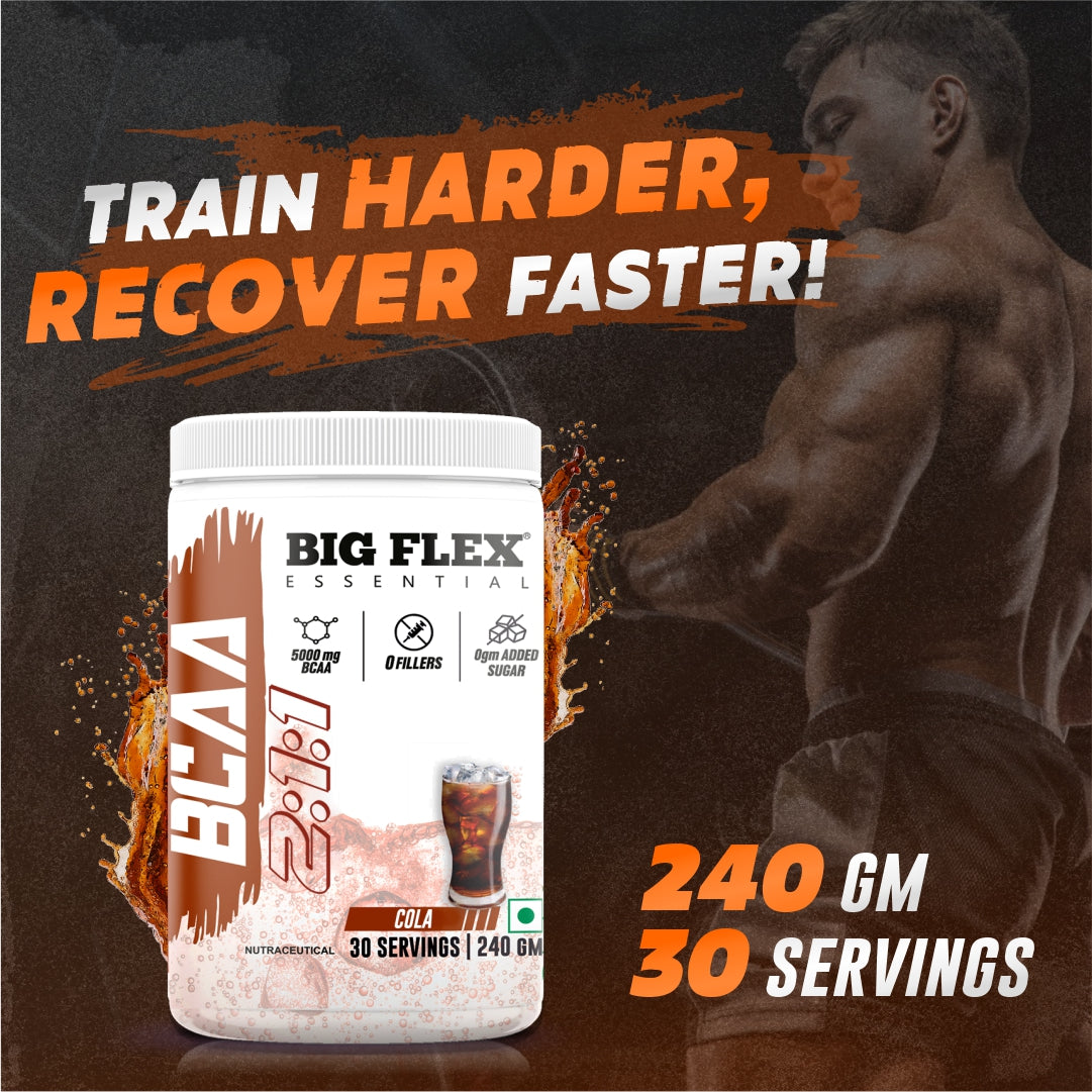 Bigflex Essential 5000mg BCAA Powder (240 Gm)