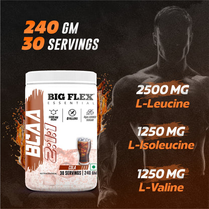 Bigflex Essential 5000mg BCAA Powder (240 Gm)