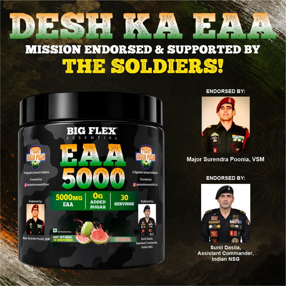Bigflex Desh Ka EAA Powder 5g Pure EAA Per Serving