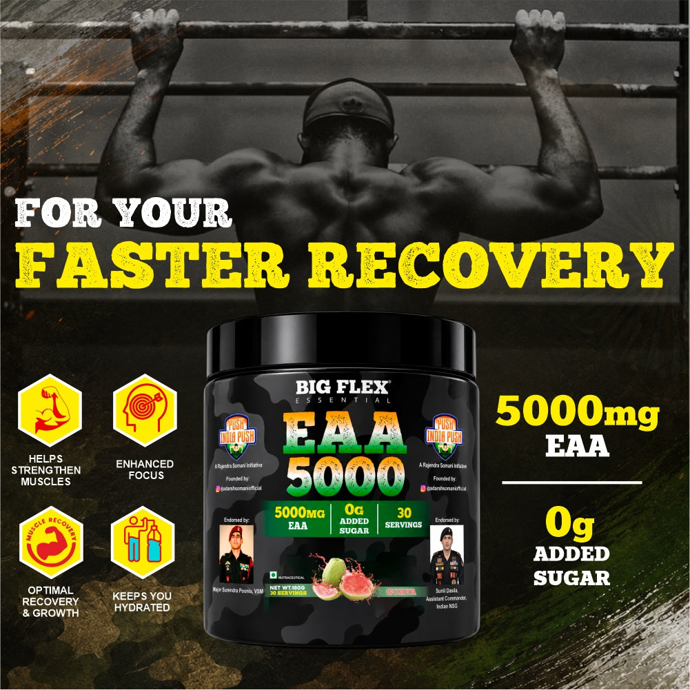 Bigflex Desh Ka EAA Powder 5g Pure EAA Per Serving