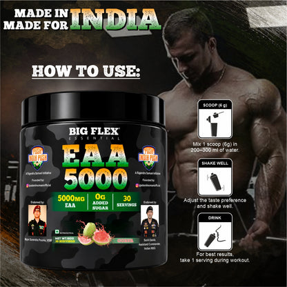 Bigflex Desh Ka EAA Powder 5g Pure EAA Per Serving