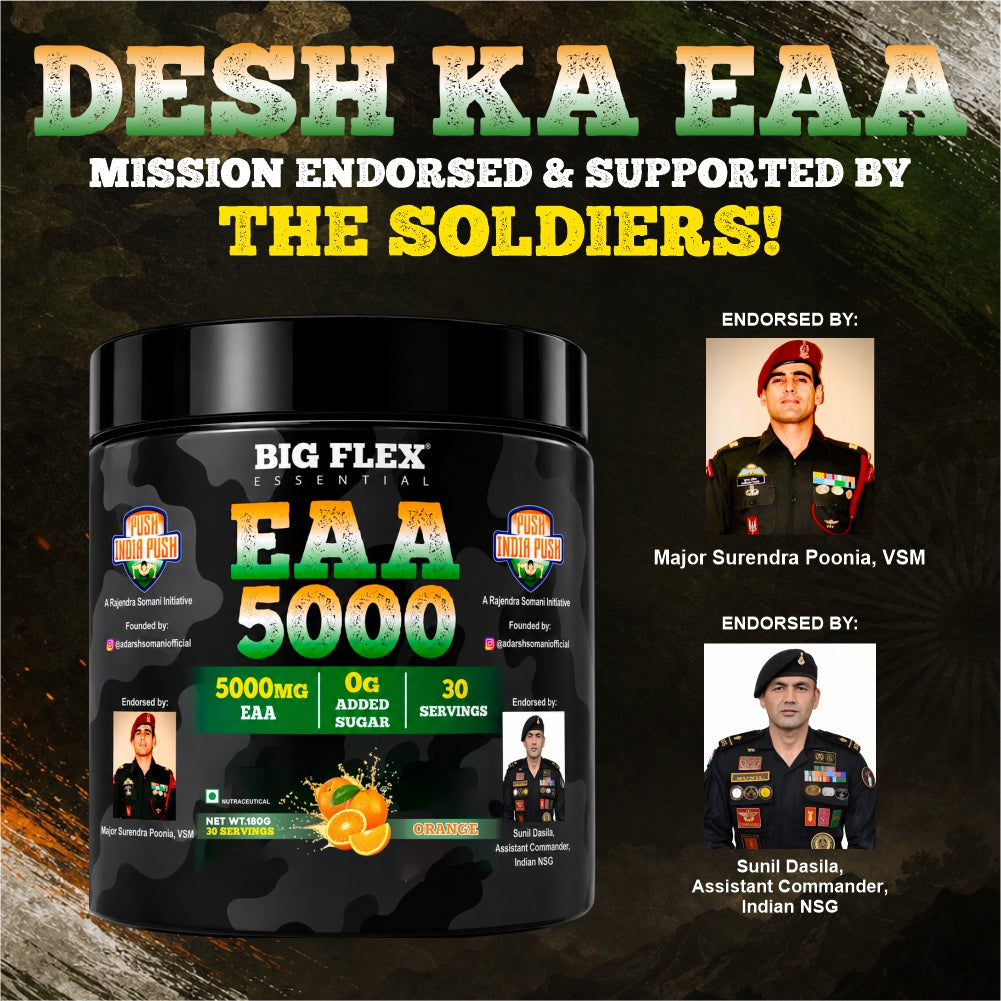 Bigflex Desh Ka EAA Powder 5g Pure EAA Per Serving