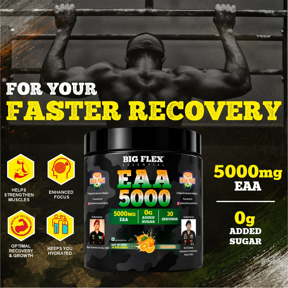 Bigflex Desh Ka EAA Powder 5g Pure EAA Per Serving