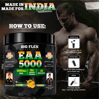 Bigflex Desh Ka EAA Powder 5g Pure EAA Per Serving