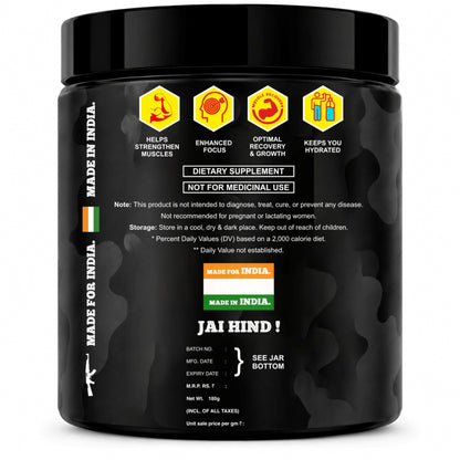 Bigflex Desh Ka EAA Powder 5g Pure EAA Per Serving - Pack of 1 - Total 30 Servings - Pack of 1 - Guava