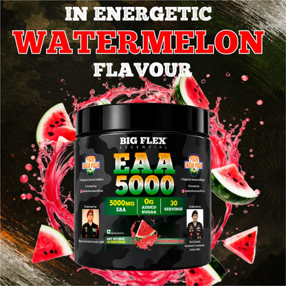 Bigflex Desh Ka EAA Powder 5g Pure EAA Per Serving - Pack of 1 - Total 30 Servings - Pack of 1 - Guava