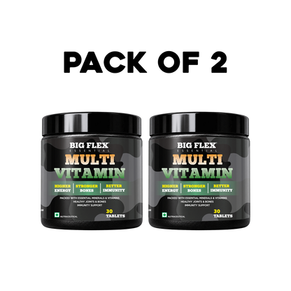 Desh ka Multivitamin, 30 Tablets With 33 Ingredients &amp; 6 Blends | For Energy, Stamina &amp; Recovery