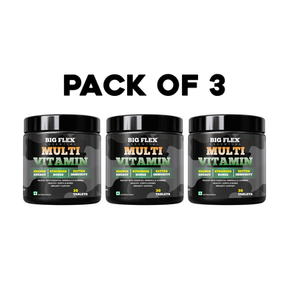 Desh ka Multivitamin, 30 Tablets With 33 Ingredients &amp; 6 Blends | For Energy, Stamina &amp; Recovery
