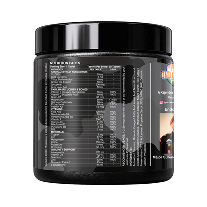 Desh ka Multivitamin, 30 Tablets With 33 Ingredients &amp; 6 Blends | For Energy, Stamina &amp; Recovery