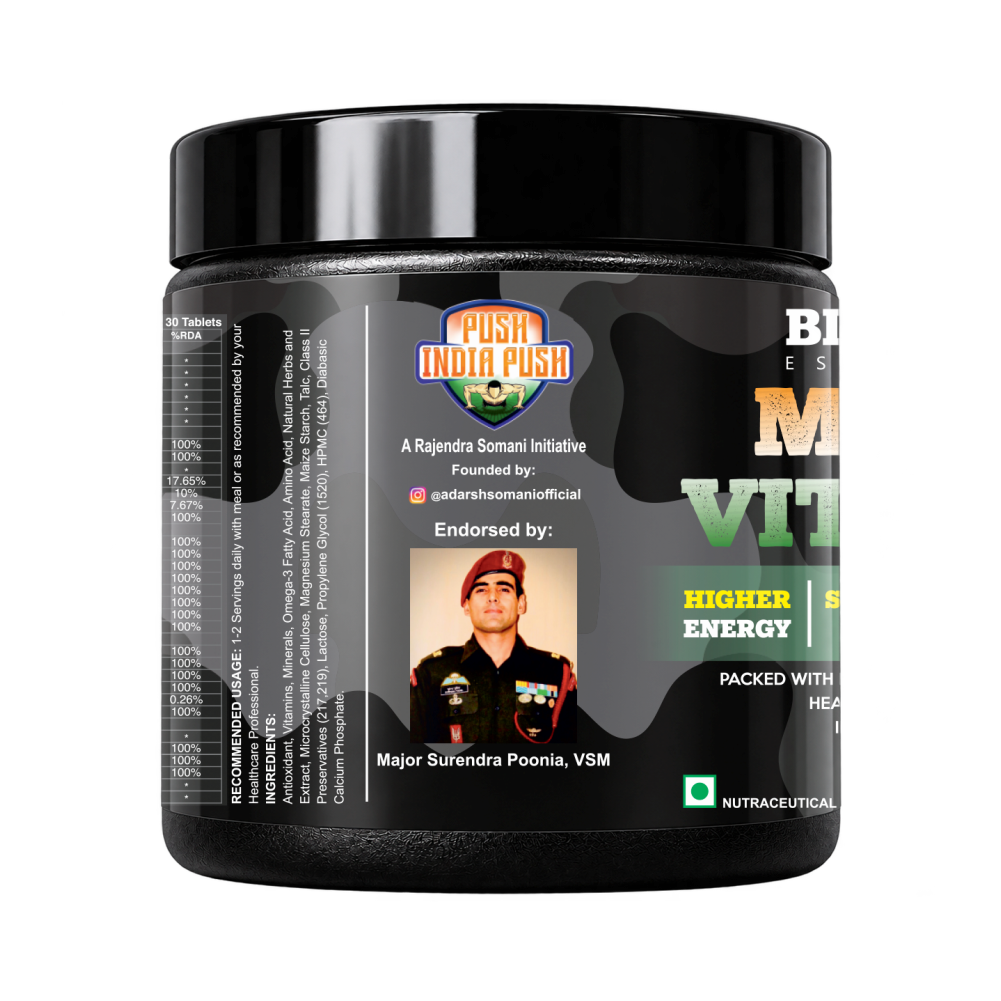 Desh ka Multivitamin, 30 Tablets With 33 Ingredients &amp; 6 Blends | For Energy, Stamina &amp; Recovery