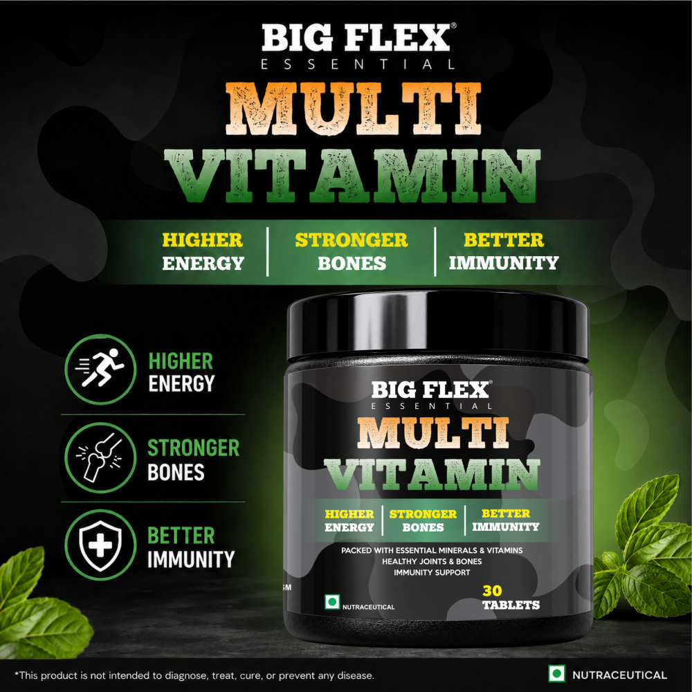 Desh ka Multivitamin, 30 Tablets With 33 Ingredients &amp; 6 Blends | For Energy, Stamina &amp; Recovery