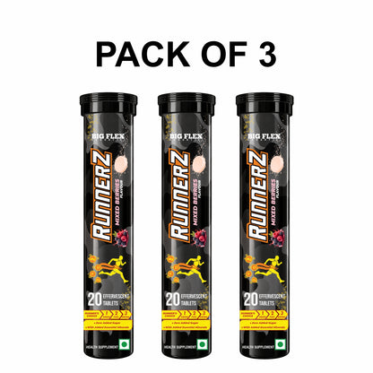 Desh ka Electrolytes Runnerz 20 effervescent tablets boosts instant energy