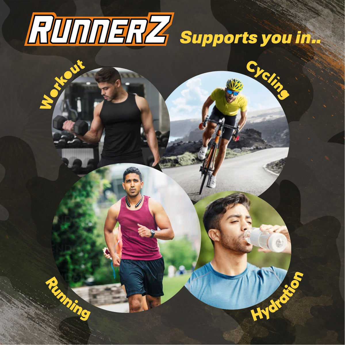 Desh ka Electrolytes Runnerz 20 effervescent tablets boosts instant energy