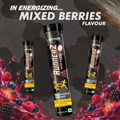 Desh ka Electrolytes Runnerz 20 effervescent tablets boosts instant energy