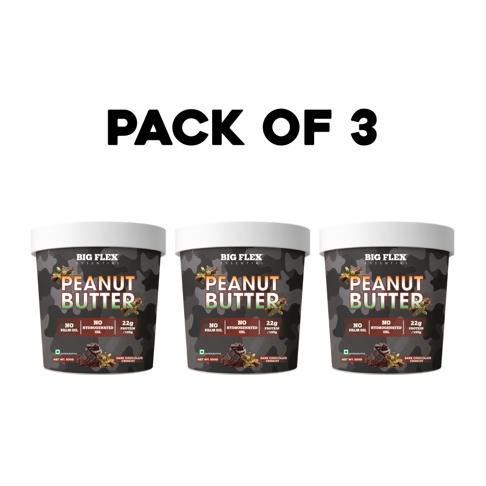 Desh ka Peanut Butter 500g Crunchy Dark Chocolate, 22g Protein to Boost Energy | Tasty &amp; Healthy Nut Butter Spread | Vegan | Cholesterol Free, Gluten Free | Zero Trans Fat