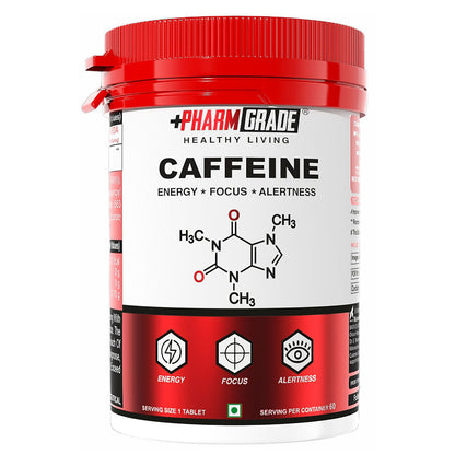 Pharmgrade Healthy Living Caffeine 200mg