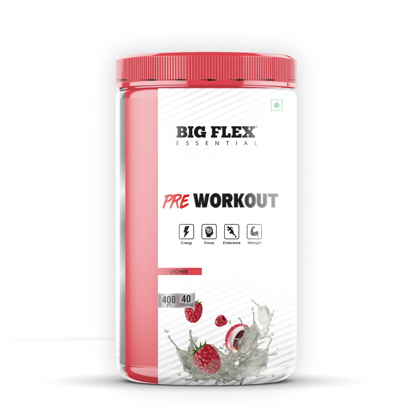 Bigflex Essential Pre - Workout. (400Gm) - Jar