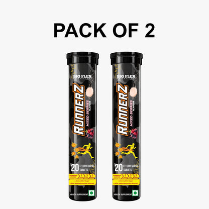 Desh ka Electrolytes Runnerz 20 effervescent tablets boosts instant energy
