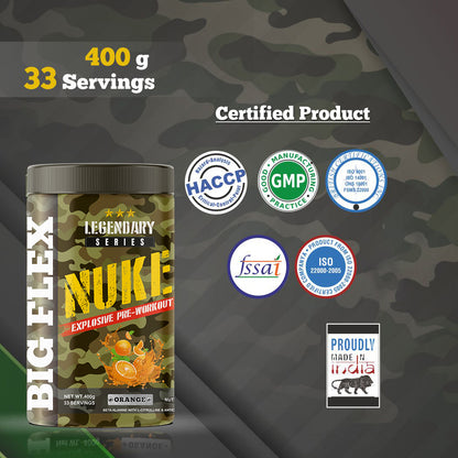 Bigflex Nuke Pre-workout Powder (400 Gm)