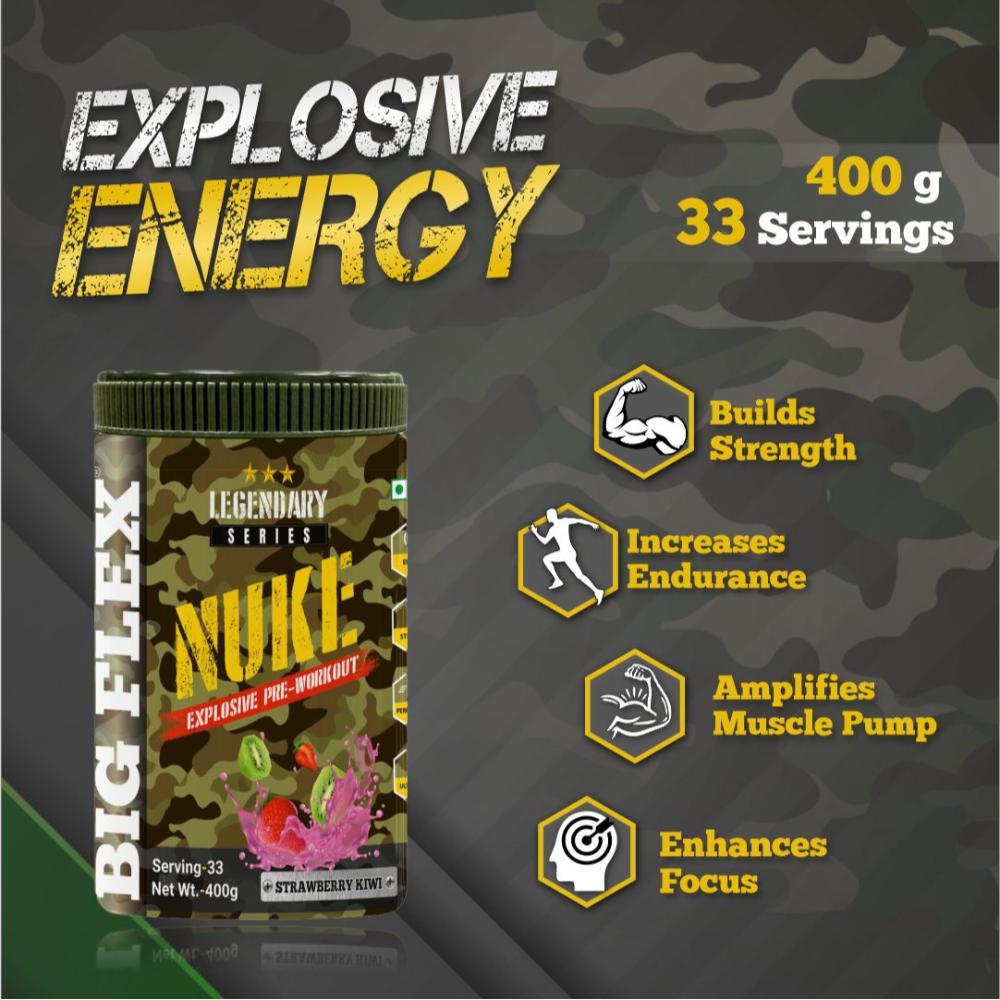 Bigflex Nuke Pre-workout Powder (400 Gm)