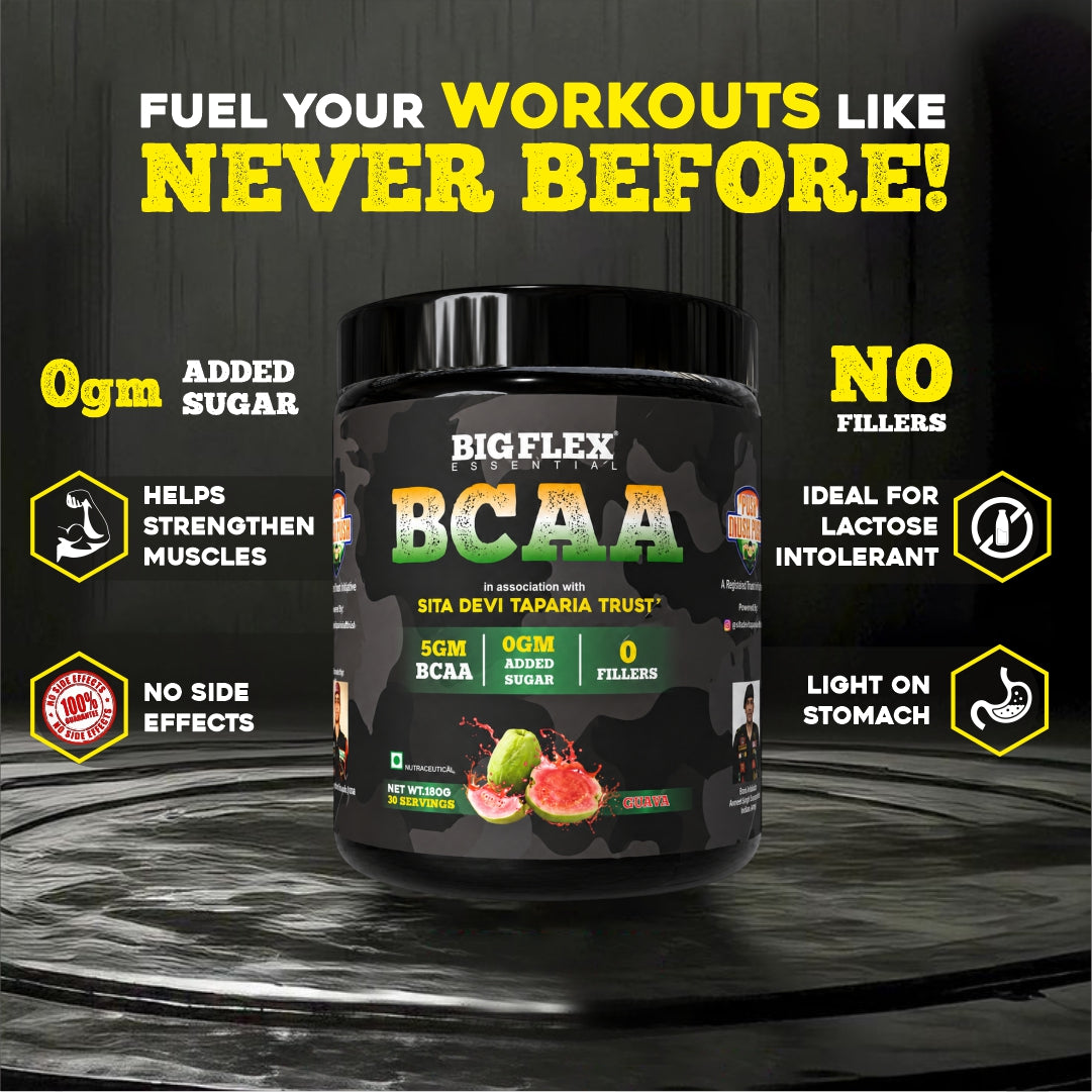Bigflex Desh Ka BCAA Powder 5g Pure Bcaa Per Serving - Pack of 1