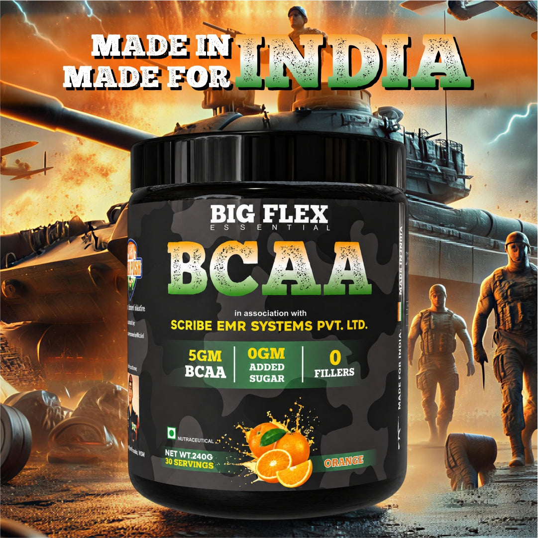 Bigflex Desh Ka BCAA Powder 5g Pure Bcaa Per Serving - Pack of 1