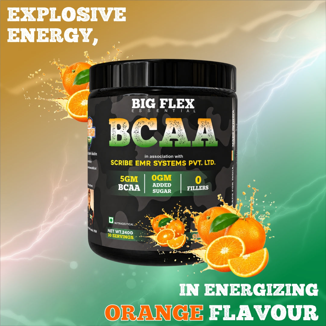 Bigflex Desh Ka BCAA Powder 5g Pure Bcaa Per Serving - Pack of 1