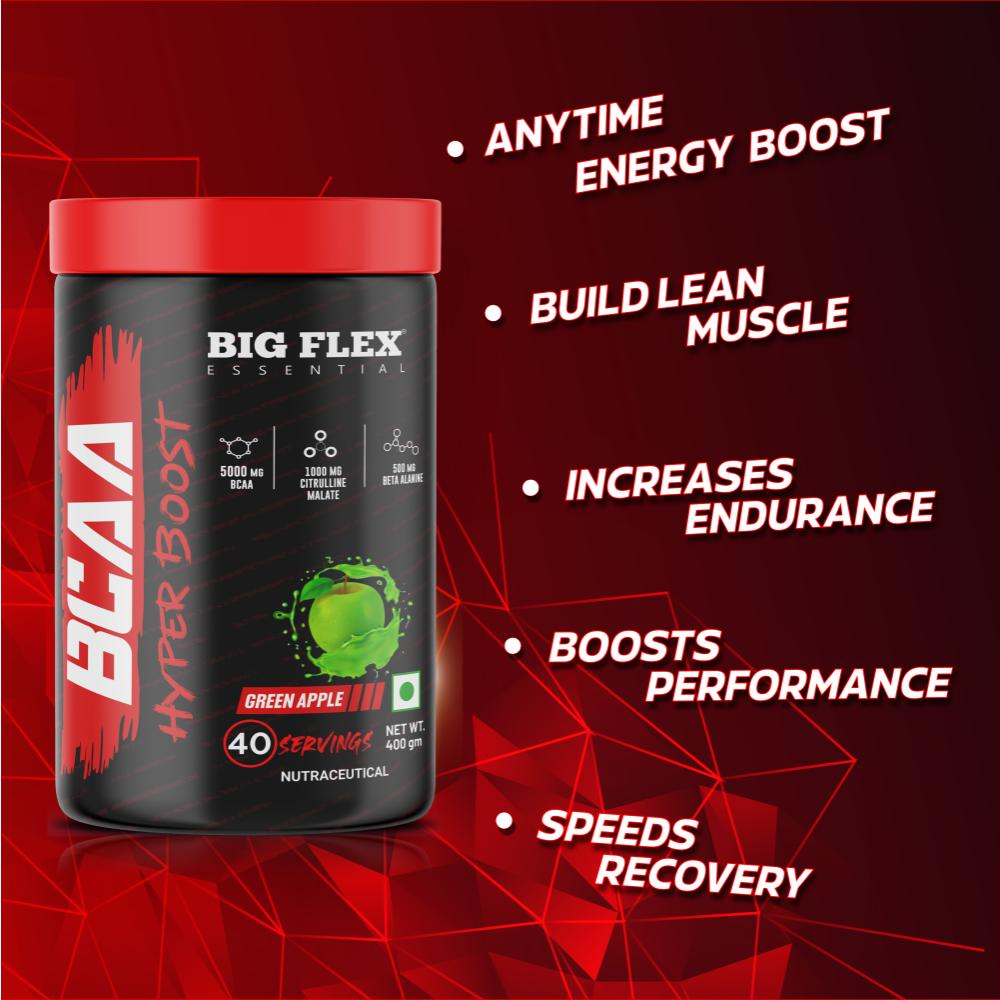 Bigflex Essential BCAA Hyperboost + Free Nuker Shaker