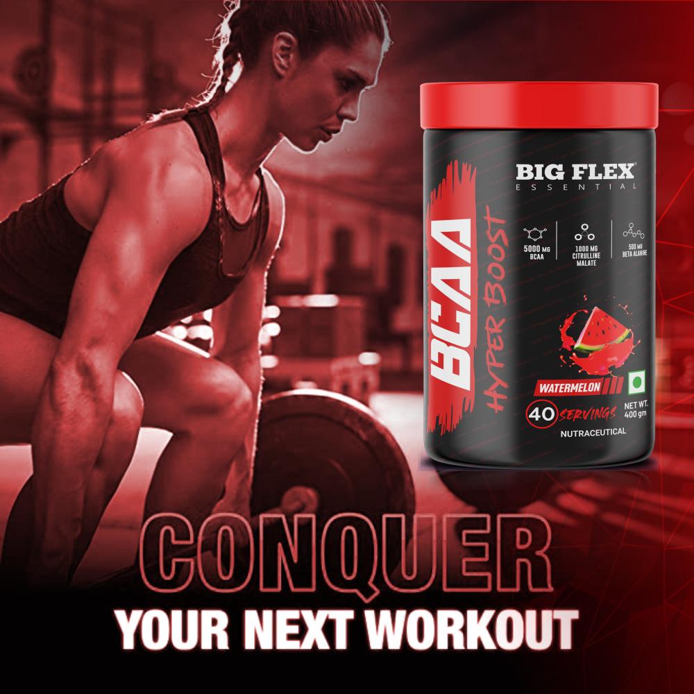 Bigflex Essential BCAA Hyperboost + Free Nuker Shaker