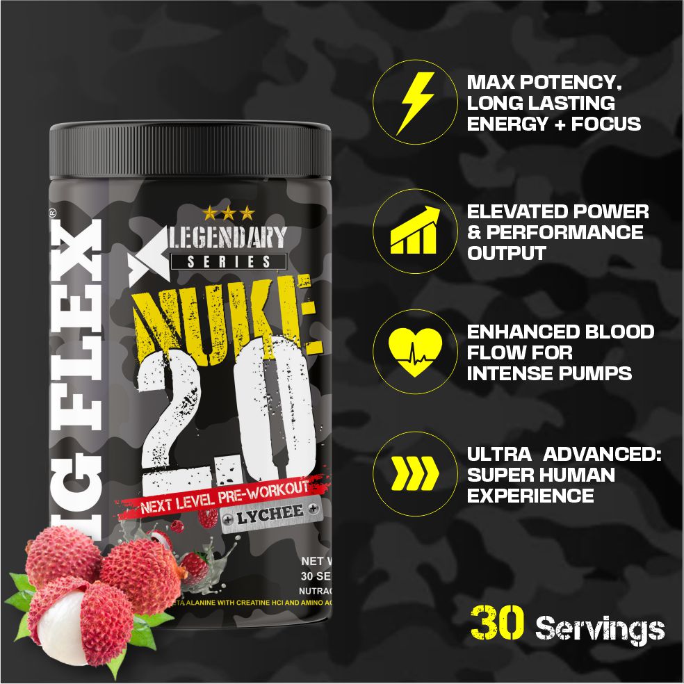 Bigflex Pre-Workout Nuke 2.0 Advanced Formulation